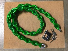 Catena lucchetto antifurto antitaglio per bici, moto, scooter da 120cm