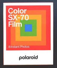 POLAROID Color SX-70 film 8 instant photos