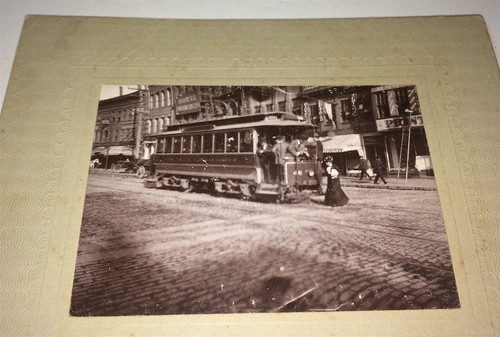 Raro antico trolley americano