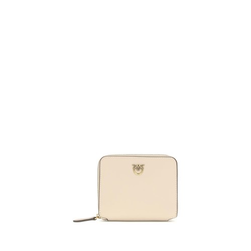 Pinko beige calf leather bos - pinko,