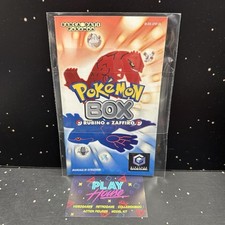SOLO MANUALE POKEMON BOX RUBINO E ZAFFIRO NINTENDO GAMECUBE PAL ITA ITALIANO