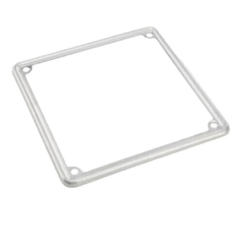 Cornice porta targa cromata