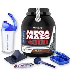 19,3€/kg ++ Weider Mega Mass 4000 lattina da 3 kg + BONUS ++