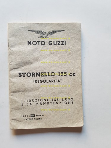 Moto guzzi 125 stornello - guzzi,