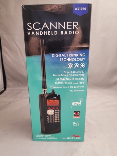 Whistler ws1040 scanner - ws1040,