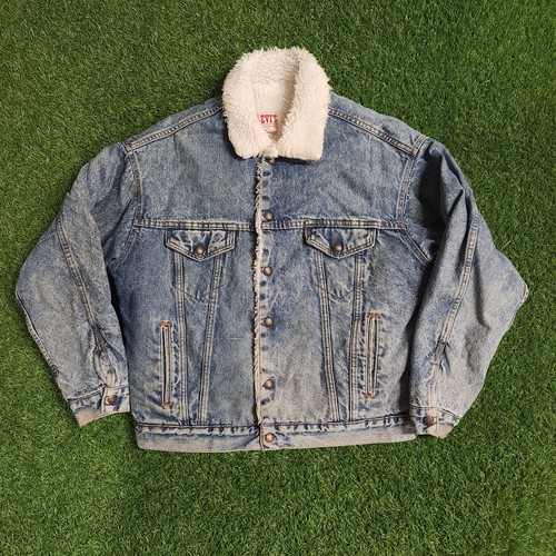Giacca camionista sherpa denim
