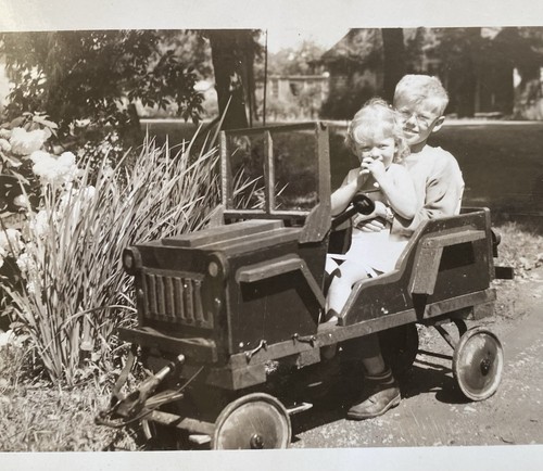 Jeep auto epoca pedali e - pedali,