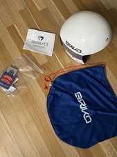 Casco Briko Vulcano certificato FIS taglia 56 gara sci 