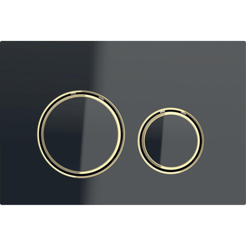 Sigma21 vetro nero ottone - vetro,