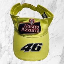 VALENTINO ROSSI Cappello Visiera Vintage VR46 SoleLuna Nastro Azzurro Regolabile