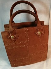 Borsa vintage da sera in camoscio anni 80-90 ottime condizioni 