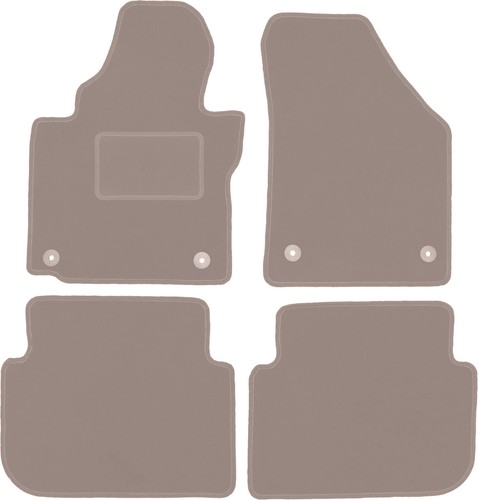 Tappetini velluto beige - in,