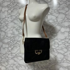 Gucci Borsa a tracolla, in pelle, nera, unisex, dal Giappone