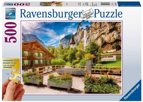 New ravensburger 500 pieces - new,