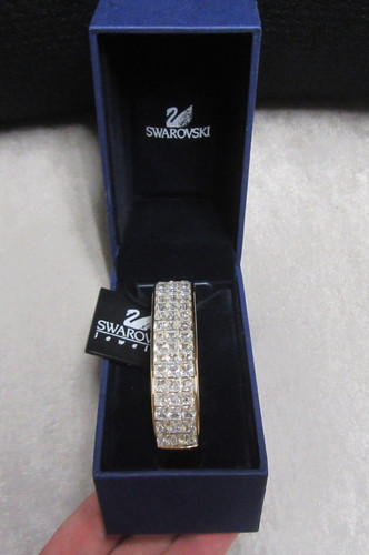 Swarovski triple pave bracelet - swarovski,