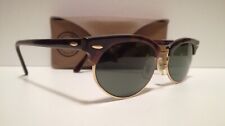VINTAGE B&L RAY BAN CLUBMASTER TORTOISE USA OVAL + CASE