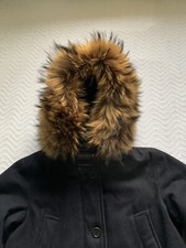 Parka donna WOOLRICH artico cappotto pelliccia piumino con cappuccio taglia S vendita al dettaglio $980