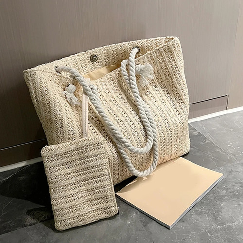 Borsa tote donna paglia - tote, da