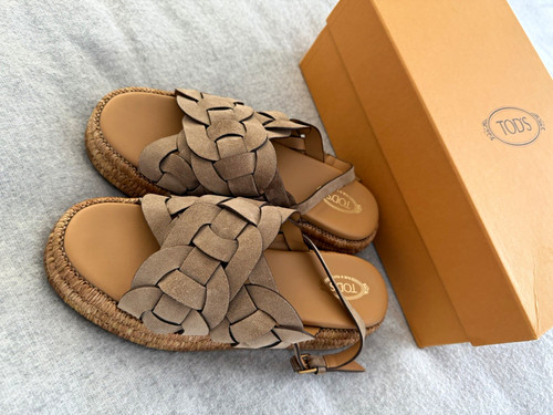 Tod sandali donna con zeppa - donna,