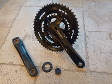 Catena tripla Shimano FC-R553 bici strada ciclismo 10 velocità 50/39/30 pedivelle 170mm