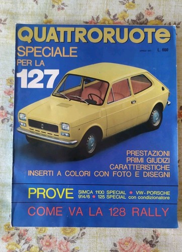 Quattroruote 184 aprile - quattroruote,