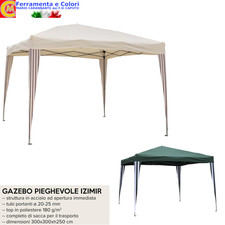 GAZEBO PIEGHEVOLE in Acciaio
