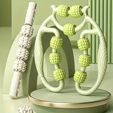 MASSAGGIATORE CON RULLI PER GAMBE COSCIE POLPACCI BRACCIA RELAX MASSAGGIO