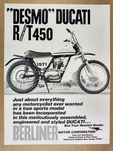 Pubblicità ducati desmo - pubblicità,