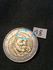 Moneta Due 2 Euro Errore di Conio - France Francia Francois Mitterrand 2016 RF