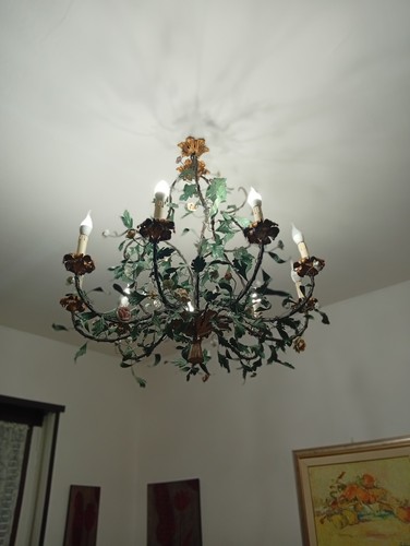 Antico lampadario aplique in - lampadario,