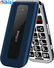 F20 Telefono Cellulare per Anziani丨Flip Cellulare Anziani Con Tasti Grandi丨Sos, 