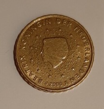 Moneta Olanda Euro 10 centesimi Regina Beatrice 2000