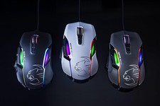 ROCCAT Kone AIMO - Mouse da gioco cablato RGB - Multi Key - sensore ottico 12000dpi