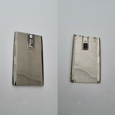 COPRIBATTERIA NOKIA E66 BATTERY COVER AKKU DECKEL SILVER