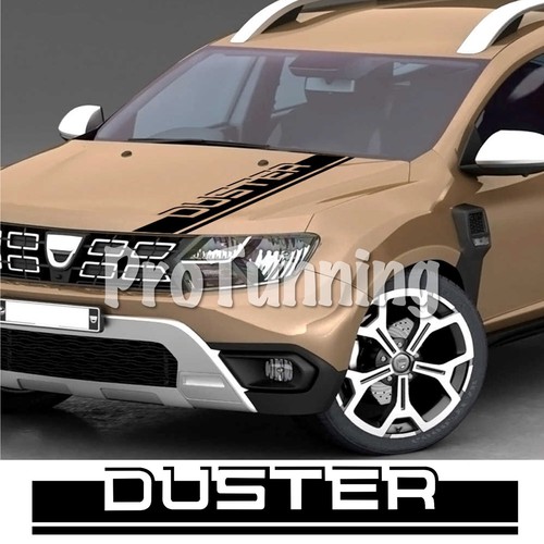 Dacia duster strisce - duster, cofano