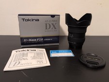 Obiettivo Tokina AT-X Pro 11-16mm f/2.8 DX per Nikon F EX DEMO NUOVO