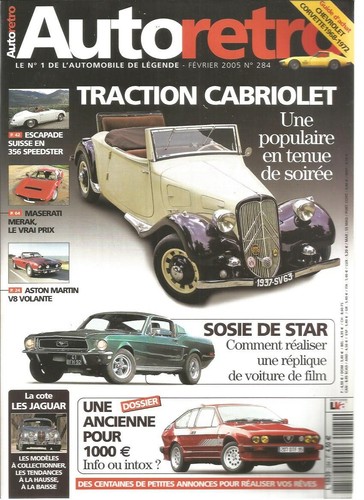 Auto retro 284 traction - retro, n°284
