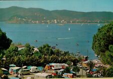 200724 BELLA CARTOLINA PULMINO VOLKSWAGEN A ISOLA D' ELBA MARINA DI CAMPO