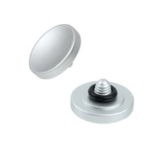 2PC Silver Soft Shutter
