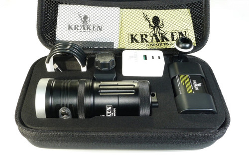Torcia subacquea kraken hydra - torcia,