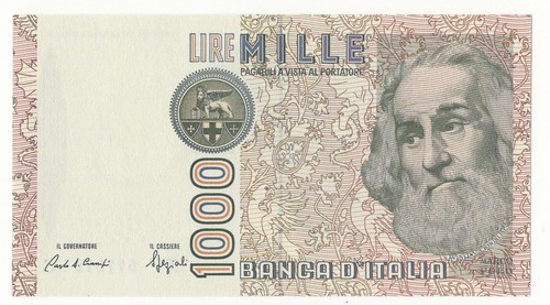 1000 lire marco polo serie - lire,