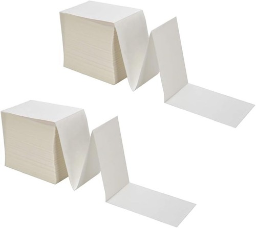 Fanfold 6 etichette - 4, x