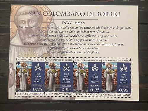 Vaticano 2015 minifoglio san - vaticano,