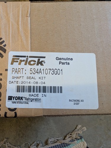 Frick part 534a1073g01 kit - part,