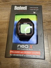 OROLOGIO BUSHNELL GOLF NEO X GPS GOLF TELEMETRO ~ SCATOLA APERTA