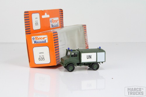 Roco minitanks unimog vigili - minitanks,