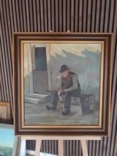 Dipinto Olio Dalla Danimarca