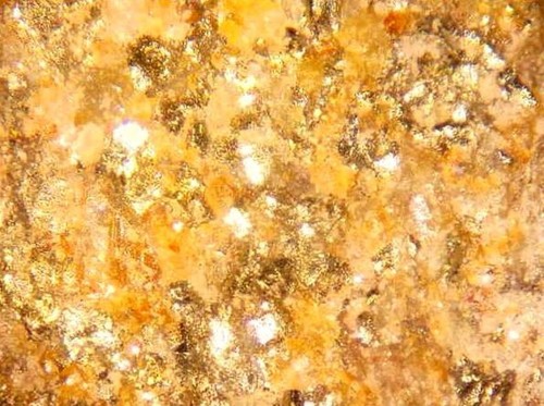 Calaverite ricca miniatura - miniatura,