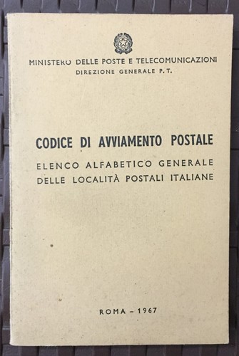 Codice avviamento postale - codice, di