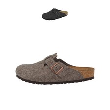 Birkenstock Boston Feltro-Lana Zoccoli Normale Unisex Adulti Sandali Pantofole